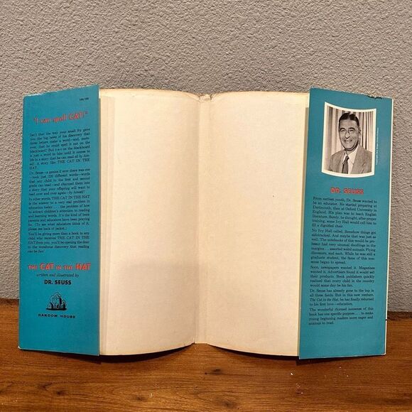 Dr. Suess The Cat In The Hat 1957 First Edition with Jacket - Picture 7 of 16